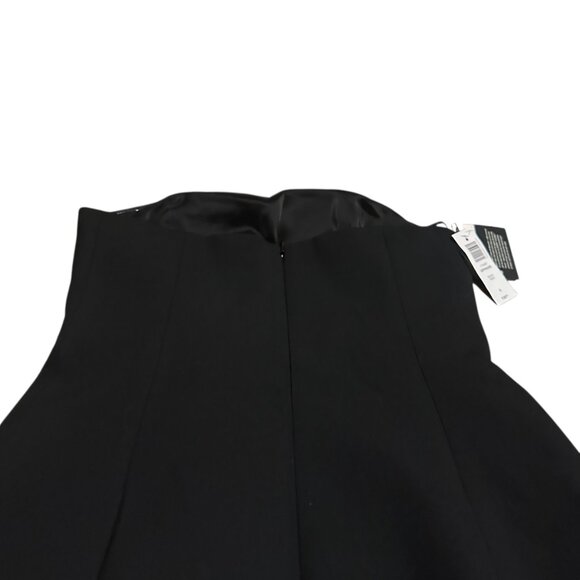 Babaton Appraise Black Strapless Dress Defined Waist Cocktail Size 4 Women's NWT - Picture 9 of 14